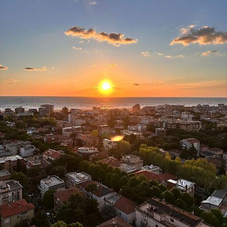 Panoramico Appartamento Vista Mare Rimini Extérieur photo