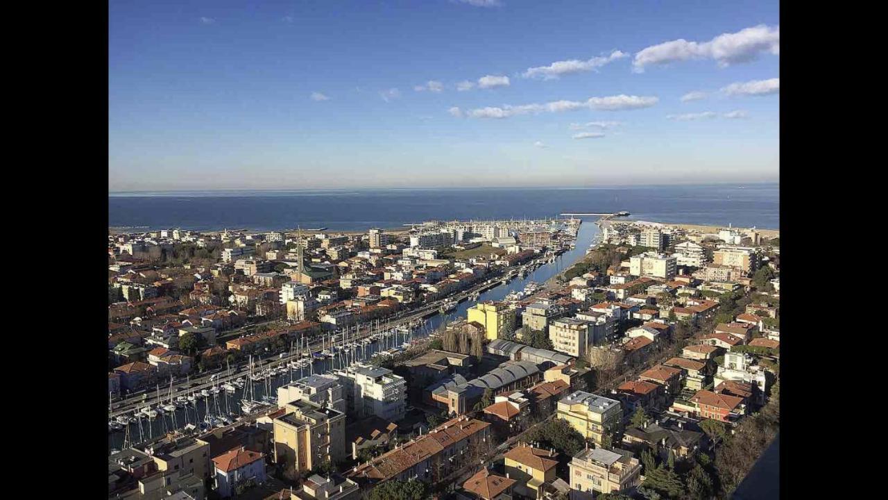 Panoramico Appartamento Vista Mare Rimini Extérieur photo